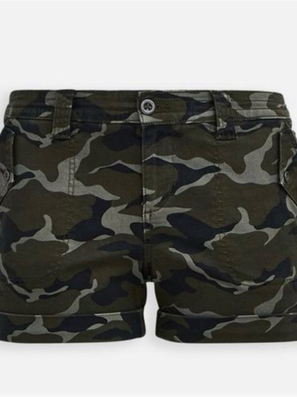 torrid Olive Camo Cargo Shorts